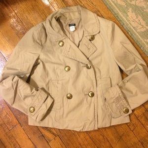 J.Crew Cropped Pea Coat